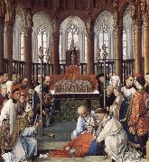 The Exhumation of Saint Hubert Rogier van der Weyden
